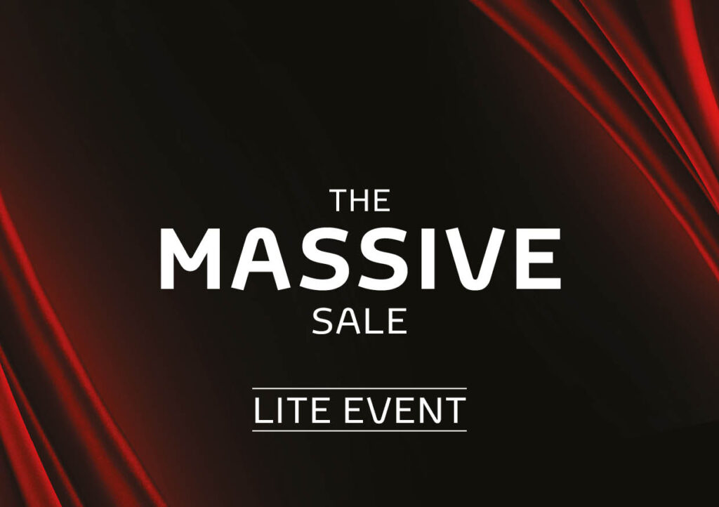 Massive Sale lite event sample cover